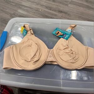 🌷Vanity Fair 42C Women's Cream Beauty Back Bra